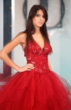 Dress STASI color red